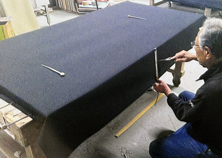 帆布生地（アルマダ）を使用したコミュニティたたみ